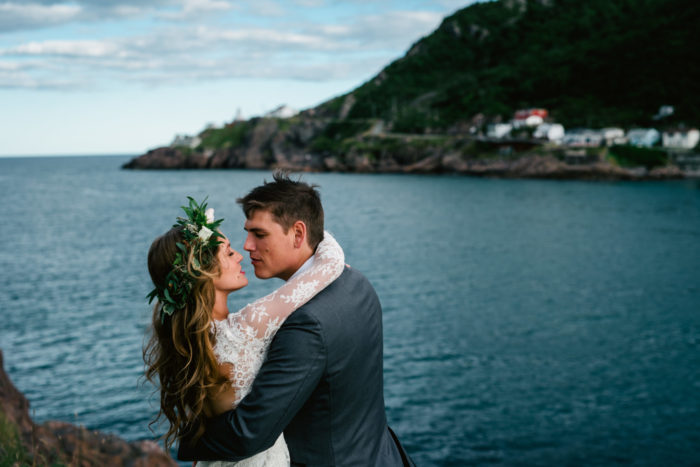 Almost Kissing at the Lower Battery St. John's Newfoundland and Labrador